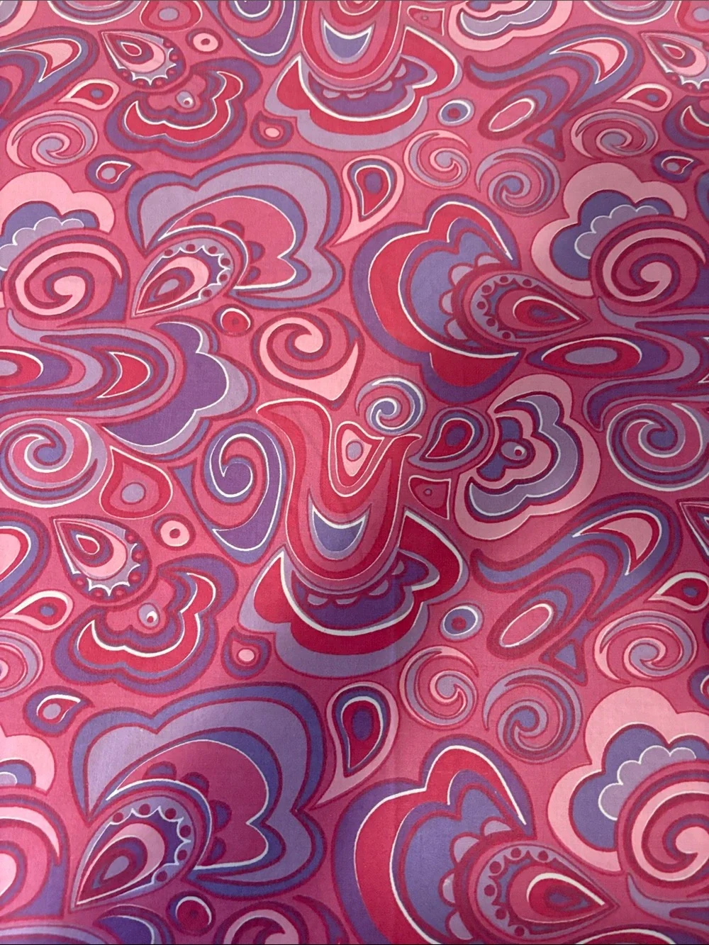 Paisley/ Curvy Print Twin Sheet Set